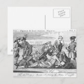 Der vermögende Arzt oder Amerika schluckt Postkarte (Vorne/Hinten)