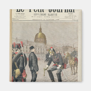 Der Verräter die Verminderung von Alfred Dreyfus Magnet