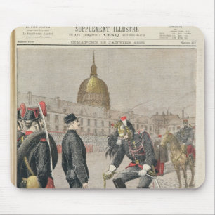 Der Verräter die Verminderung von Alfred Dreyfus Mousepad