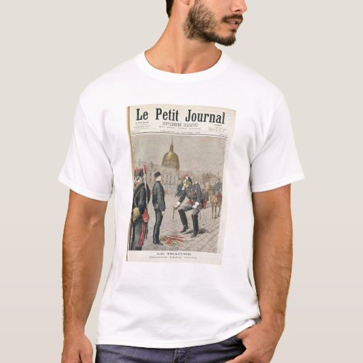Der Verräter die Verminderung von Alfred Dreyfus T-Shirt (Vorderseite)
