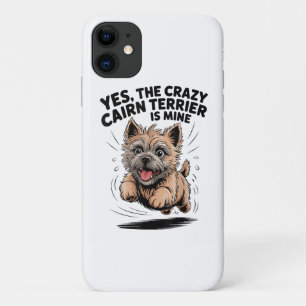 Der verrückte Cairn Terrier gehört mir Case-Mate iPhone Hülle