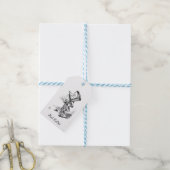 Der verrückte Hatter Geschenkanhänger (Mit Garn)