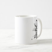 Der verrückte Hatter Kaffeetasse (VorderseiteRechts)
