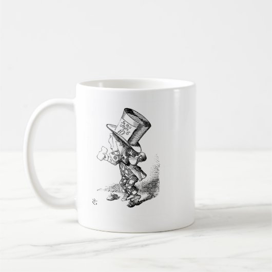 Der verrückte Hatter Kaffeetasse (Links)