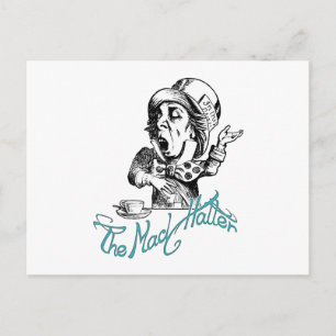 Der verrückte Hutmacher Postkarte
