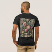 Der Verschlinger von Blüte und Knochen – Gotische T-Shirt (Schwarz voll)