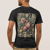 Der Verschlinger von Blüte und Knochen – Gotische T-Shirt (Rückseite)