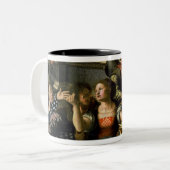 Der verschwenderische Sohn, 1536 Zweifarbige Tasse (Vorderseite Links)