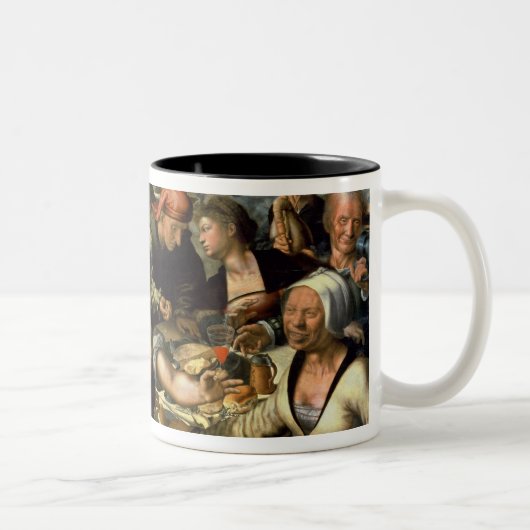 Der verschwenderische Sohn, 1536 Zweifarbige Tasse (Rechts)