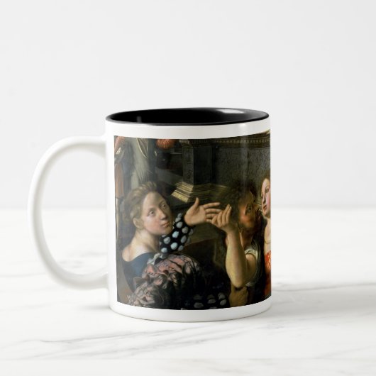 Der verschwenderische Sohn, 1536 Zweifarbige Tasse (Links)