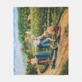 Der verschwenderische Sohn, Verzeihen, Weinberg, Fleecedecke (Vorderseite)