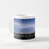 Der Verstand hat keine Grenzen Kaffeetasse (Vorderseite Links)