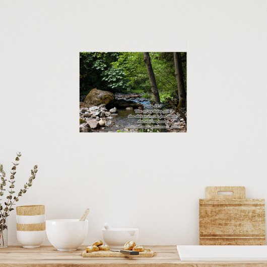 Der Versteck Poster (Küche)