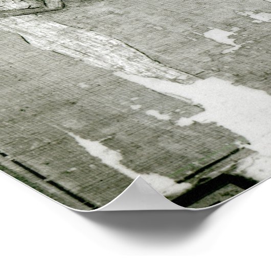 Der Verstorbene in Begleitung seiner Schwester Poster (Ecke)