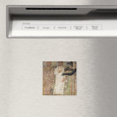 Der Verstorbene und seine Mumie unter Anubis-Schut Magnet (In Situ (Geschirrspüler))