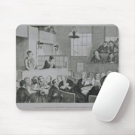 Der Versuch beim alten Bailey, überziehen 5 'von Mousepad (Mit Mouse)