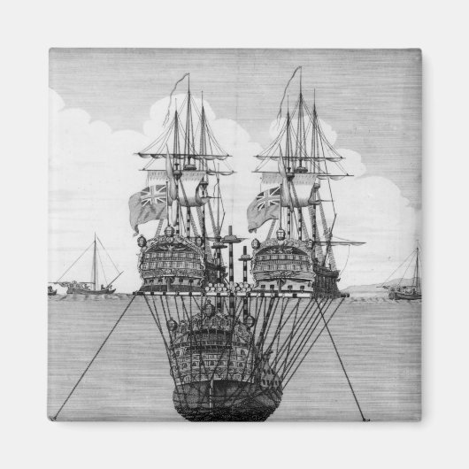 Der Versuch, das HMS Royal zu retten Magnet (Vorne)