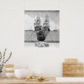 Der Versuch, das HMS Royal zu retten Poster (Küche)