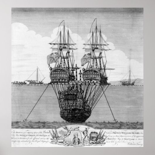 Der Versuch, das HMS Royal zu retten Poster (Vorne)