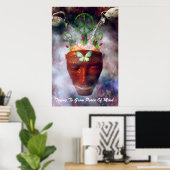 Der Versuch, den Frieden des Geistes zu fördern Poster (Heimbüro)