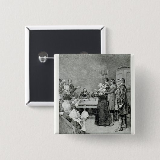 Der Versuch einer Hexe Button (Vorne & Hinten)