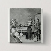 Der Versuch einer Hexe Button (Vorderseite)