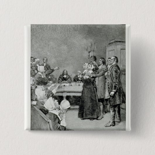 Der Versuch einer Hexe Button (Vorderseite)