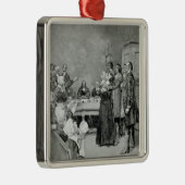 Der Versuch einer Hexe Ornament Aus Metall (Rechts)