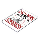 Der Versuch, sich zu beruhigen, ist nur ein Einwan Notizblock (Linke Seite)