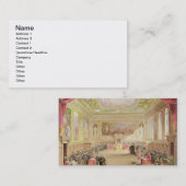 Der Versuch, Tat IV, Szene I von Charles Keans Pro Visitenkarte (Vorne/Hinten)