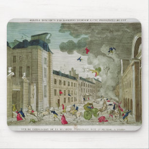 Der versuchte Mord von Napoleon Bonaparte Mousepad