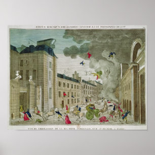 Der versuchte Mord von Napoleon Bonaparte Poster