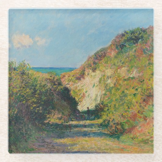 Der versunkene Weg | 1882 Glasuntersetzer (Vorderseite)