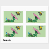 Der Verteidiger-Aufkleber Rechteckiger Aufkleber (Blatt)