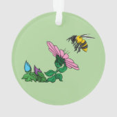 Der Verteidiger der Acrylschmuck Ornament (Rückseite)
