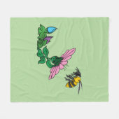 Der Verteidiger der Fleece Blanket (Vorderseite (Horizontal))