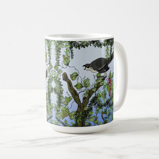 Der Verteidiger der Holzfäller Kaffeetasse (VorderseiteRechts)