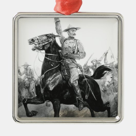 Der Verteidiger von Mafeking Ornament Aus Metall (Vorne)