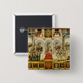 Der Vertrag von Cateau-Cambresis Button (Vorne & Hinten)