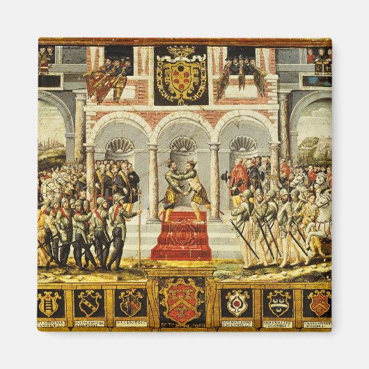 Der Vertrag von Cateau-Cambresis Magnet (Vorne)