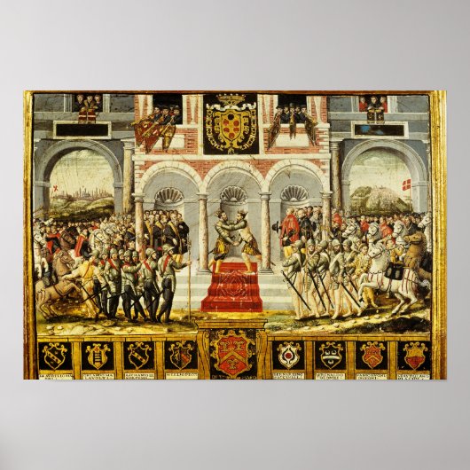 Der Vertrag von Cateau-Cambresis Poster (Vorne)