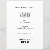 Der Vertragsstil, der Zeugnisse sucht (Rückseite)