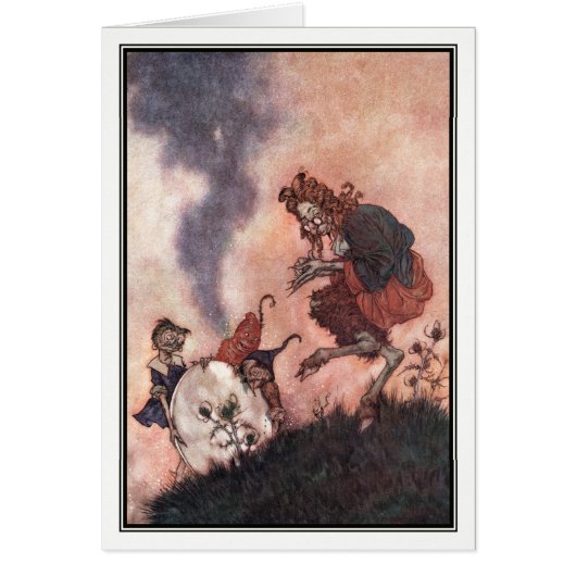 Der verwackelte Hobgoblin von Edmund Dulac (Vorne)