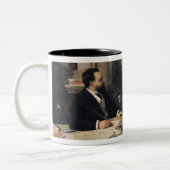 Der Verwaltungsrat Zweifarbige Tasse (Links)