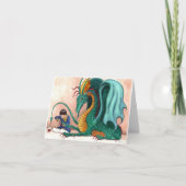 Der verwöhnte Drache Karte (Vorderseite)