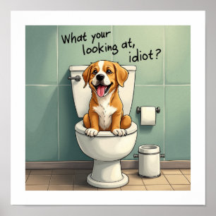 Der verwöhnte Hund Poster