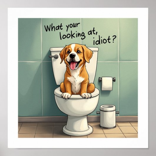 Der verwöhnte Hund Poster (Vorne)