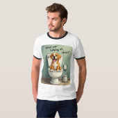 Der verwöhnte Hund T-Shirt (Vorne ganz)