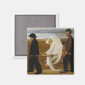 Der verwundete Engel Magnet (Vorderseite/Rückseite)