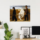 Der verwundete Engel mit Malerei Hugo Simberg, 190 Poster (Heimbüro)